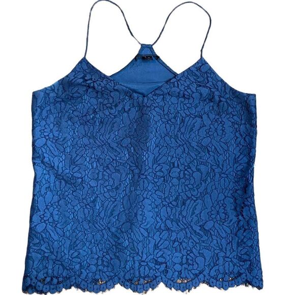 J. Crew Carrie Cami- Charcoal Grey Lace - Picture 3 of 10